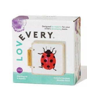 The Colorful Animals Wooden Book